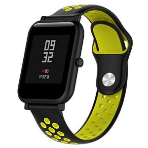 huami Amazfit Bip バンド Comtax 20mmシリコン製交換ベルト huami Amazfit Bip/Gear Sport 対応