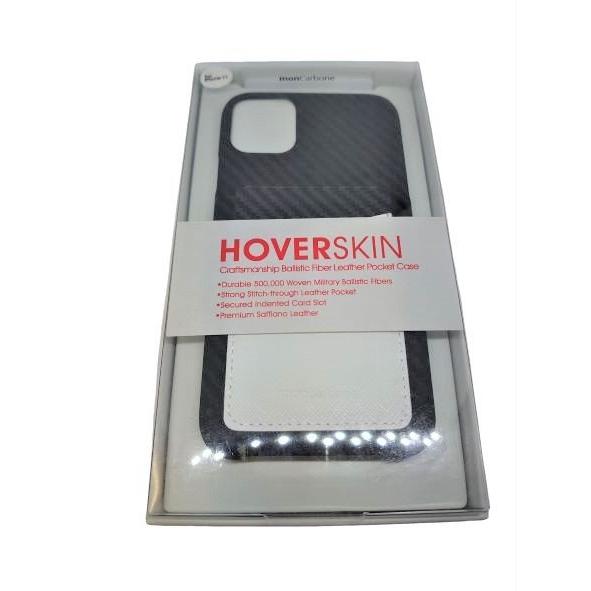 monCarboneカーボンファイバー-iPhone 11用 Brilliant White