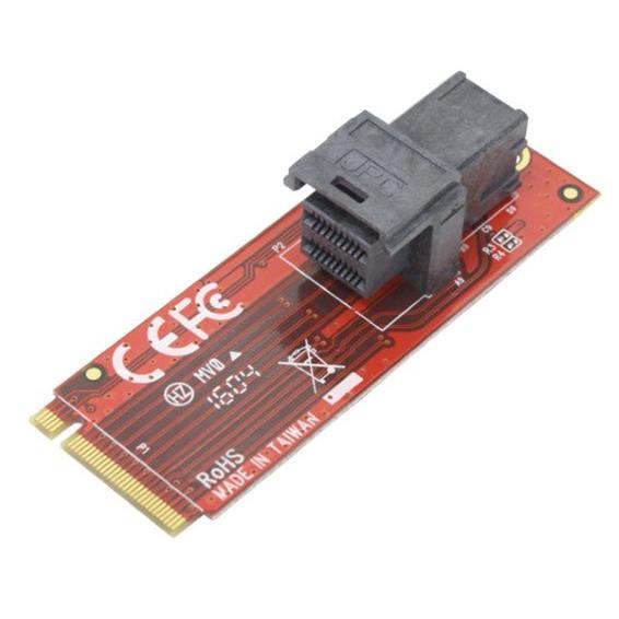 MTG-7131　 M.2(PCIe×4）→U.2（SF8639）変換アダプター