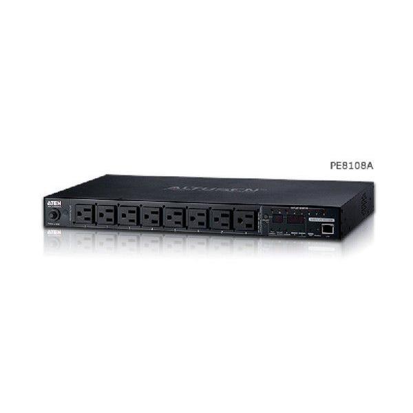 ATEN　PE8108A　エネルギー管理機能搭載 8ポート eco PDU
