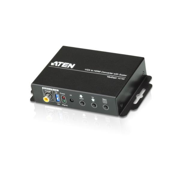ATEN VC182 オーディオ・VGA → HDMIコンバーター（スケーラー搭載）