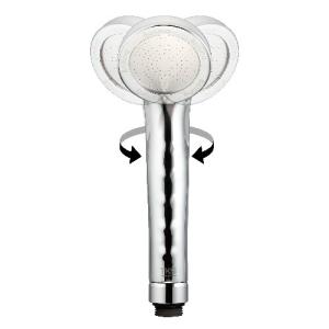 ラッピング対応あり シャワーヘッド ボリーナワイドプラス シルバー TK-7008-SL ウルトラファインバブル
