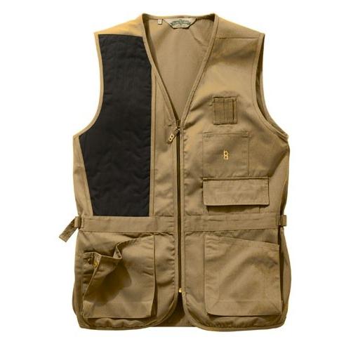 ボブアレン　ソリッド・シューティング　射撃ベスト　色）ベージュ・セイジ