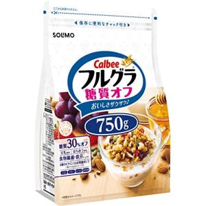 [Amazonブランド] SOLIMO カルビー フルグラ 糖質オフ 750g×6袋