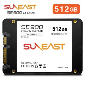 ポイント5倍 SUNEAST 1TB 内蔵SSD 2.5インチ 7mm SATA3 6Gb/s 3D NAND 