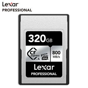 ★Lexar Professional CFexpress Type A カード SILVERシリーズ 320GB ビデオ ゴージャスSony Alpha 国内正規品LCAEXSL320G-RNENGの商品画像