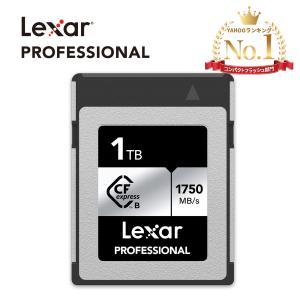 Lexar Professional CFexpress Type-B カード 1T SILVER Series タイプBカード 最大読み出し1750MB/s PCIe Gen3x2 国内正規品10年保証 LCXEXSL001T-RNENG｜fastonline