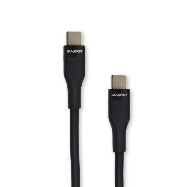 【正規代理店】SUNEAST PD60W 急速充電対応 USB Type-C to C ケーブル 2...