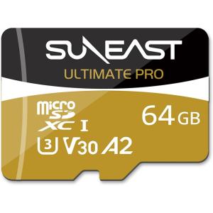 microsdカード マイクロsd 64GB SUNEAST UHS-I U3 V30 A2 4K R:180MB/sW:130MB/s ULTIMATE PRO NintendoSwitch対応 国内正規品 SE-MSDU106418ON（YF）｜fastonline