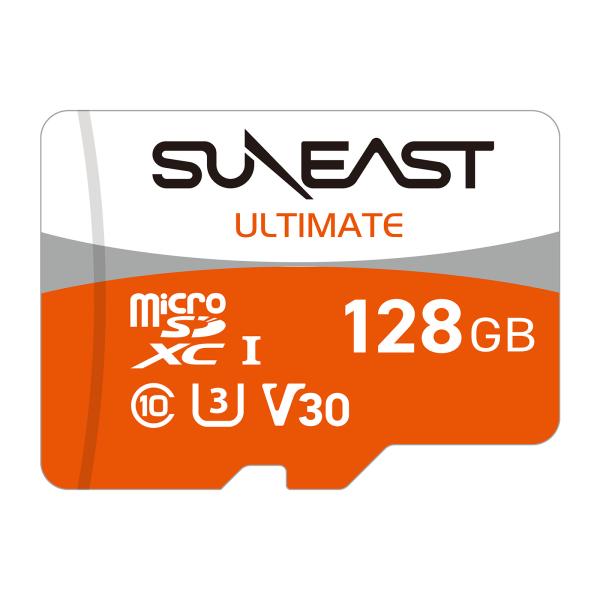 SUNEAST ULTIMATE microSDXC UHS-I カード 128GB Class10...