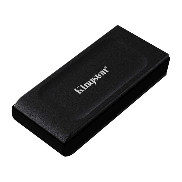 新品 外箱軽微ダメージ Kingston XS1000 外付けSSD 1TB ポータブルSSD 10...