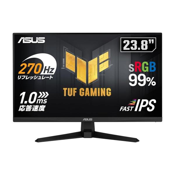 ASUS ゲーミングモニター TUF Gaming VG249QM1A 23.8インチ