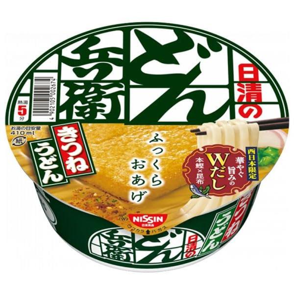 《ケース》 日清食品 日清のどん兵衛 きつねうどん 西 (95g)×12個 カップめん