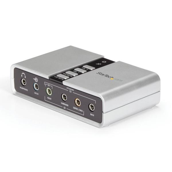 StarTech.com 7.1ch対応USB-DACヘッドホンアンプ S/PDIF対応 8x 3....