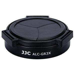 JJC ジェイジェイシー ALC-GR3X リコー RICOH GR3用 オートレンズキャップ ブラック｜fatashop