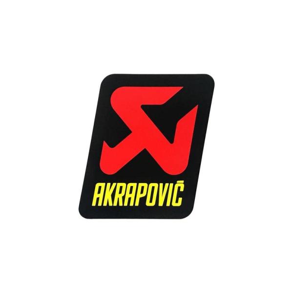 AKRAPOVIC(アクラポヴィッチ) 耐熱サイレンサーステッカー 60x55mm アルミ P-HS...