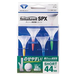 ダイヤゴルフ(DAIYA GOLF) ゴルフ ティー トマホークティーSPX ショート TE-506 両手 クリア 44mm｜fatefloria