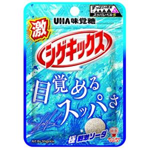 UHA味覚糖 味覚糖 激シゲキックス 極刺激ソーダ 20g×10袋｜fatefloria