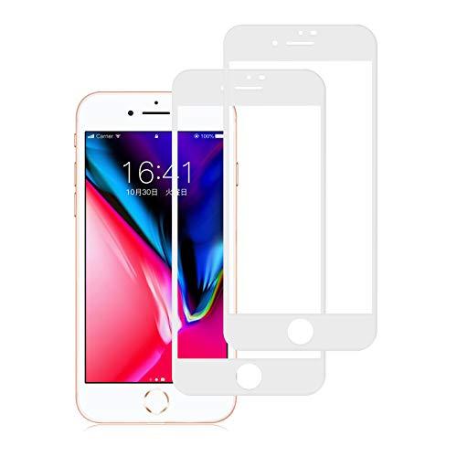 NIMASO iPhone8 Plus / iPhone7 Plus用 ガラスフィルム2枚セット強化...