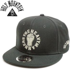 新作 HOLY MOUNTAIN x THE HEAVYMANNERS スナップバックキャップ CG SNAPBACK CAP ザ・ヘビーマナーズDRY&HEAVY REBEL FAMILIA｜fatmoes