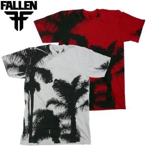 FALLEN PALMAS Tシャツ フォールン スケートシューズ  スケーター ハーコー アメカジ ビンテージ｜fatmoes