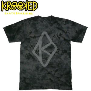 KROOKED クルキッド タイダイ プリントTシャツ 絞り染め スケート ボード スケボーショップ マークゴンザレス SK8 SKATE グラフティー クルックド Tee｜fatmoes