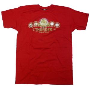 THUNDER プリントTシャツ サンダー TRUCK スケターブランド スケボー SK8 アメカジ スケボーショップ GRENADE グレネード Tee｜fatmoes