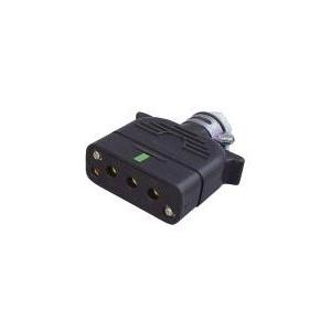 泰和電器　H-103B-P    30A250V 3P+E 　プラグ側（メス）