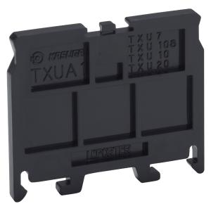 パトライト TXUA1  エンドプレート ねじ端子台 レール式端子台 TXU7〜TXU20用