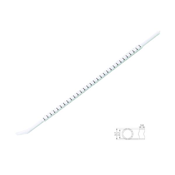 KCC商会　KN-1（1）マークバンド（300コ入）適用電線サイズ0.75、1.25mm^2