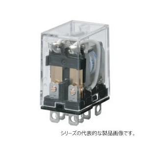 オムロン　LY2 AC200/220　バイパワーリレー　基準形 ２極 プラグイン端子