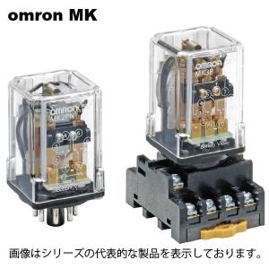 オムロン　MK2P AC200/220V　小形パワーリレー　プラグイン端子形 ２極｜faubon