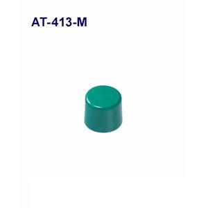 NKKスイッチズ　AT-413-M（緑）　M6ブッシング用φ8丸ボタン MB、SB用
