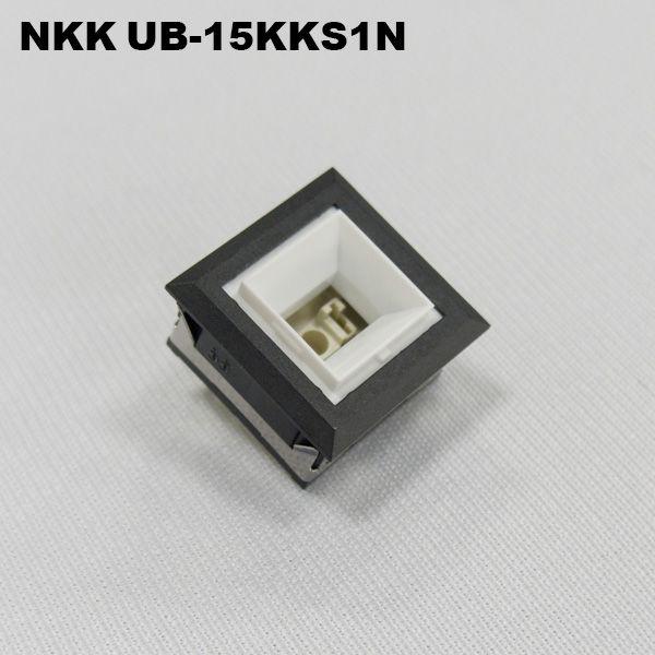 NKKスイッチズ　UB-15KKS1N　角形押ボタンスイッチ　単極ON-(ON)　モーメンタリ　モー...