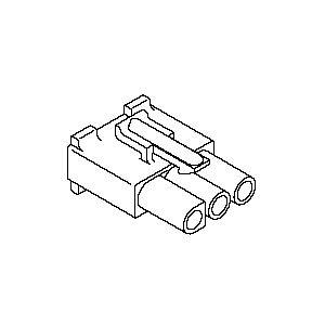 3191-04R1 モレックス 3191コネクタ レセプタクル 4極 耳無｜faubon