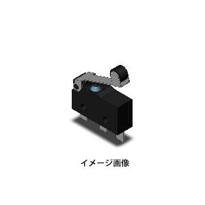 オムロン　D2SW-01L2H　シール形超小形基本スイッチ　ヒンジ・ローラ・レバー形　微小負荷 一般形　1c (単極双投形)　定格通電電流 0.1A　はんだづけ端子｜faubon