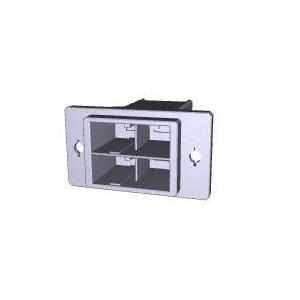 TE Connectivity 1-353047-2 DYNAMIC D-5200S TAB HSG 2P K/X : FA