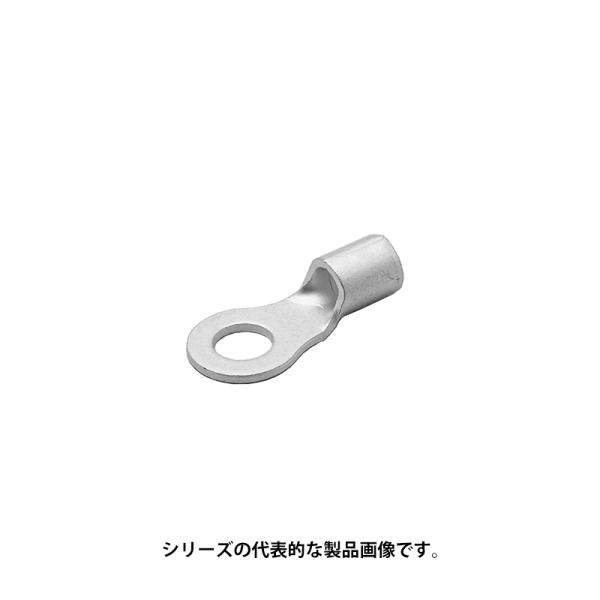 ニチフ　R 8-4S　銅線用　裸圧着端子　（R形）丸形　サイズ　φA：4.3mm　B：8.0mm