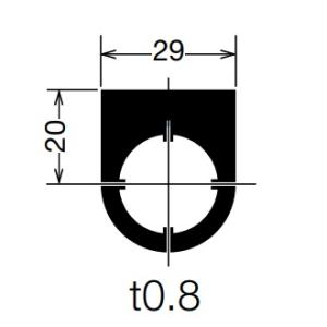 IDEC　NWA-2（OFF）　φ22 コントロールユニット用銘板