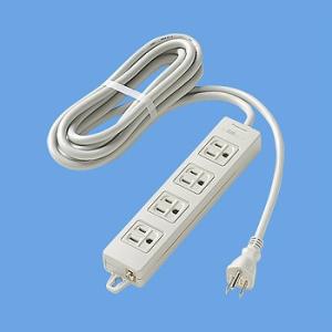 パナソニック WCH2334H  4コロ 接地15A /コード3M