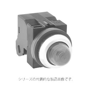 IDEC　APS126DNPW（ピュアホワイト）　φ25 TWSシリーズ パイロットライト 丸形 LED照光 AC200/220V｜faubon