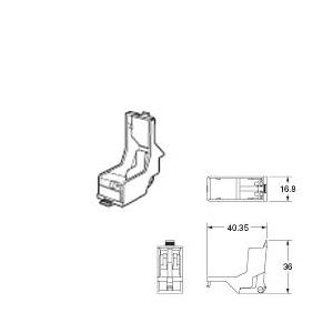 オムロン　P2CM-S ねじなしソケット用 リリースレバー　適合ソケット　P2RF-05-S　P2RF-08-S｜faubon