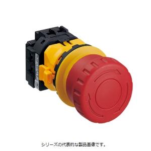 IDEC　XN1E-BV412MR　φ30 非常停止用押ボタンスイッチ　プッシュロック プルorター...