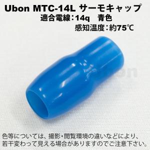Ubon（ユーボン）　MTC-14L（青）（100個入）　サーモキャップ(可逆タイプ)｜faubon