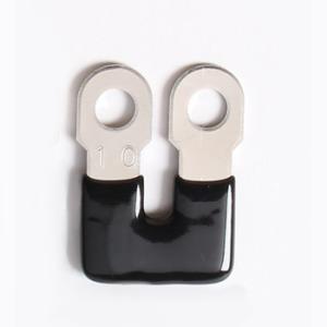 東洋技研　BBR10-2（黒）絶縁被覆付ショートバー（10mmピッチ）丸形2極