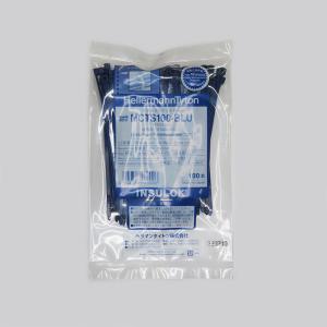 ヘラマンタイトン MCTS300-BLU（100本入） 結束バンド メタル 