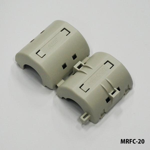 北川工業　MRFC-20 ローカットフェライトクランプ　適応電線径φ20mm