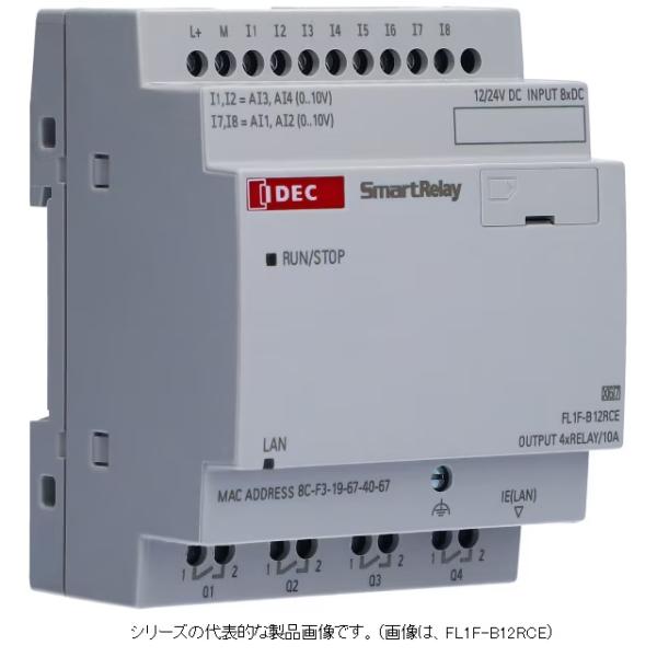 DEC　FL1F-B12RCC スマートリレー AC100-AC240V 12点（入力8点/出力4点...