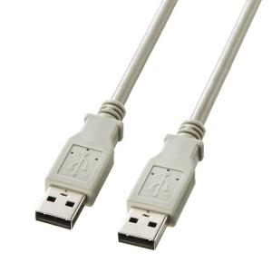 サンワサプライ　KB-USB-A3K2 USBケーブル A-Aコネクタ 3m｜faubon