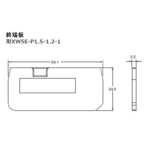 オムロン　XW5E-P1.5-1.2-1 プッシュインタイプ（中継用）UL定格電圧150V　0.14〜1.0（1.25）mm2｜faubon